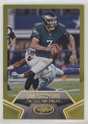 2016 Certified Mirror Gold /25 Sam Bradford #19 - Image 1 of 2
