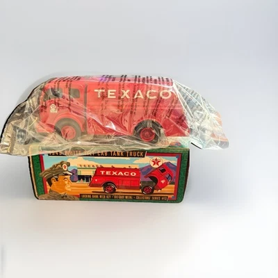 Camión cisterna Texaco 1949 blanco cabina inclinable fundido a presión Ertl Collectors Series #13 NUEVO  Foto 1 de 4