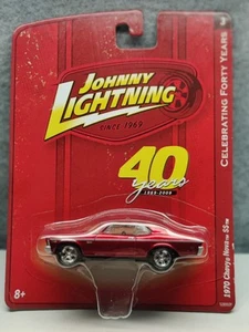 JOHNNY LIGHTNING 1970 CHEVY NOVA SS - CELEBRATING FORTY YEARS: NICE! - Picture 1 of 9