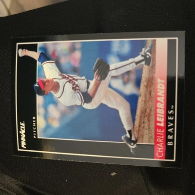 1992 Pinnacle - Charlie Leibrandt #423 - Image 1 of 2