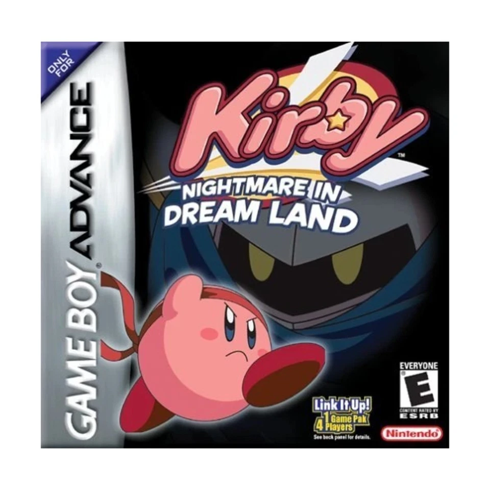 Hal Laboratory GBA Games Kirby - Nightmare in Dream Land en muy buen estado/casi nuevo Foto 1 de 1