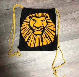 Disney Der König der Löwen Simba VIP Broadway Musical Kordelzug Gurt Tasche Rucksack - Bild 1 von 5