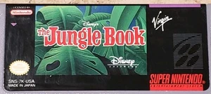 Disney's The Jungle Book (Super Nintendo SNES, 1994) Tested & Working. Authentic - Picture 1 of 9