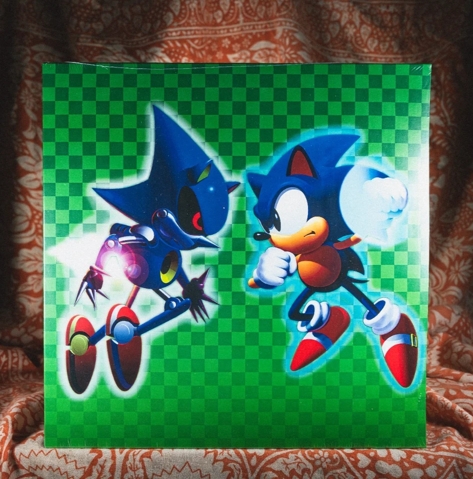 SEALED Sonic CD Soundtrack BLUE 3LP 180g vinyl VGM sega mania ost not moonshake - Image 1 of 3