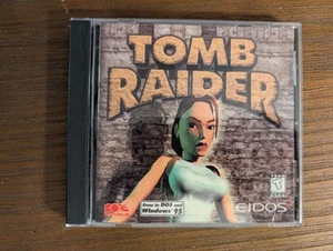 Tomb Raider PC game DOS Windows 95 Eidos 1996 Good Condition - Picture 1 of 4
