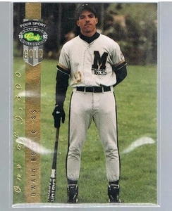 1992 Classic Four Sport Gold /9500 Dwain Bostic #259 Los Angeles Dodgers - Picture 1 of 1