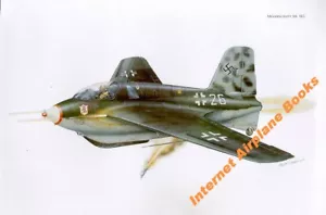 AVIATION ART WW2 GERMAN LUFTWAFFE MESSERSCHMITT Me163 KOMET JG 400 BRANDIS 1944 - Picture 1 of 1