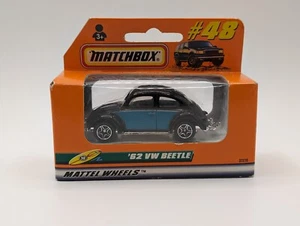 Matchbox # 48 '62 VW Beetle Volkswagen Bug MATTEL WHEELS 1998 - Picture 1 of 2