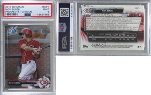 2017 Bowman Chrome Prospects Nick Senzel #BCP1 PSA 9 MINT
