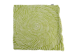 Cushion Cover White Green Abstract Zip Bedding Designer Shams Cotton 45 cm Kas - Picture 1 of 9