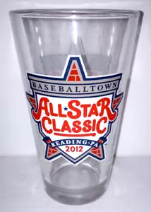 Baseballtown 2012 All Star Classic (Lectura, Pensilvania) - Vaso de pinta - Buen estado - Imagen 1 de 6