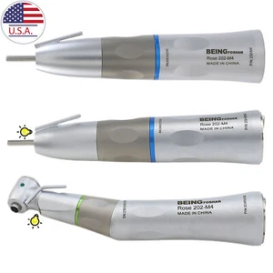 BEING Dental Surgical Handpiece 20:1 Implant Contra Angle 1:1 Straight Optic LED - Picture 1 of 45