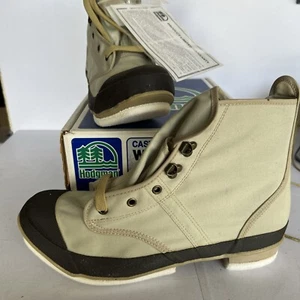 Hodgman Caster Wading Shoes High Top Canvas Upper Fishing 19201 Men’s Sz 12 NEW - Picture 1 of 14