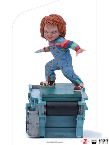 CHILD'S PLAY 2 The Doll Killer Chucky 1/10 statue Iron Studios Sideshow Cover