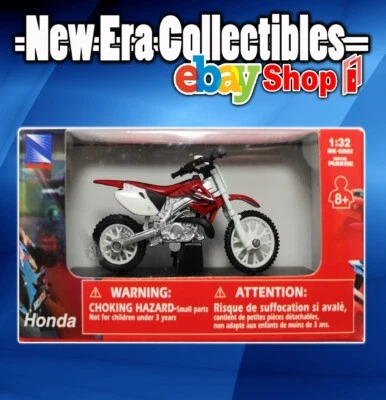 New Ray Motorcycle Honda CR 125R 1:32 Scale Miniature Plastic Diecast 2014 - Image 1 of 4