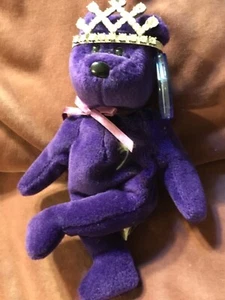 Original Princess Diana Beanie Baby 1997 RARE PE Pellets Crown TY TAG Retired - Bild 1 von 7