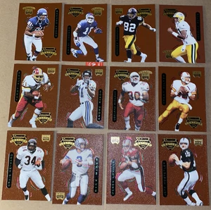 1996 Playoff Contenders Leather Lot 12 Cards #9 14 15 19 29 30 39 42 45 46 61 67 - Picture 1 of 10
