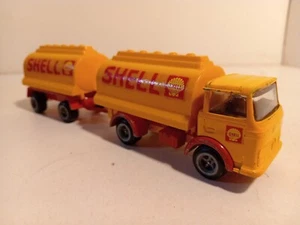 Champion Mercedes Benz L1319 Citerne avec remorque Shell 1/60 Original - Bild 1 von 9