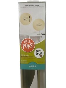 Wall Pops! Dry Erase Dot Decals 13” Flirt Pink Repositionable Removable NEW