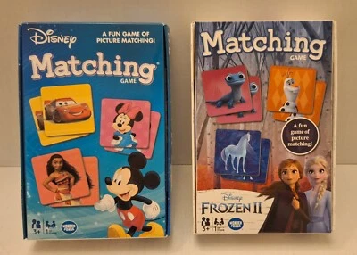 Disney Matching Game includes 2: A Fun Game Of Picture Matching & Frozen II - Image 1 of 2
