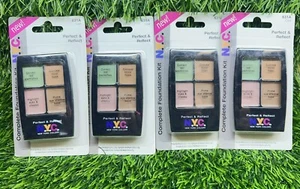 4 ~ NYC Perfect & Reflect Complete Foundation Kit # 631A Cool Color correcting - Picture 1 of 1