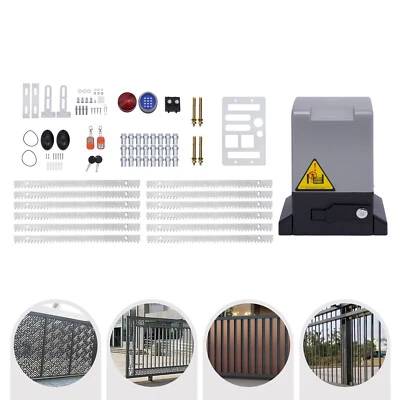 Elektrisch Schiebetoröffner Antrieb Garagentor Schiebetoröffner Schiebetor Motor - Bild 1 von 4