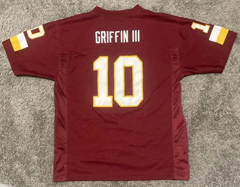Robert Griffin Washington Redskins Jersey NFL Team Apparel Boys Youth XL Cover