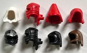 LEGO Minifigure 8x Ninja Jedi Hood Cowl Wrap 30381 4505 2338 30177 98133pb02 - Picture 1 of 1