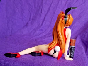 ASUKA LANGLEY EVANGELION HG BUNNY DEALER FIGUR HÖHE 5" 13cm SEGA ANIME - Bild 1 von 12