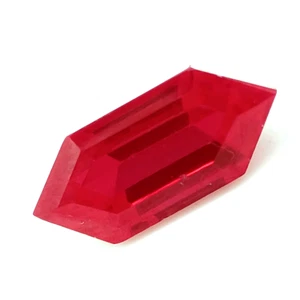 Red Ruby Natural 14.15 Ct Fancy Cut Loose Gemstone AG176 - Picture 1 of 4