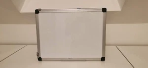MAGNETIC WHITEBOARD SMALL LARGE BOARD DRY WIPE NOTICE OFFICE SCHOOL HOME - Picture 1 of 6