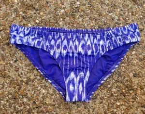 Tommy Bahama Damen Bikinihose Größe XS blau weiß Batik Streifen wie - Bild 1 von 5