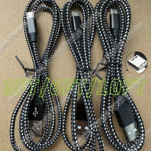 3/6/10Ft Micro USB Fast Charger Data Sync Cable Cord For Samsung HTC Android LG - Picture 1 of 13