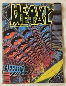 Heavy Metal Magazin Juni 1979 Corben McKie Boas Wrightson - Bild 1 von 2