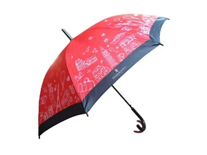 elizabeth arden umbrella large Red New - Picture 1 of 3