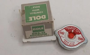 DRS-15 Dole Kwik Vent Radiator Cap 15LB Pressure Vintage NOS - Picture 1 of 2