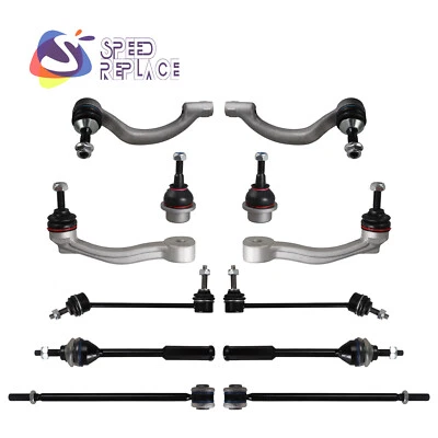 12x Barra estabilizadora de suspensión delantera trasera eslabones barras de amarre y rótula para Jaguar XKR XK Foto 1 de 4