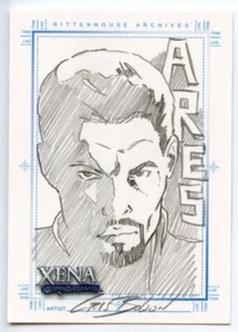 Xena Art & Images Sketch Card by Cris Bolson Ares - Picture 1 of 2