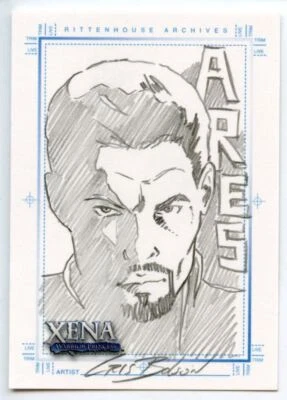 Xena Art & Images Sketch Card by Cris Bolson Ares - Image 1 of 2