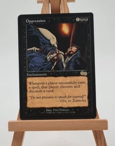 Oppression Urza´s Saga Magic Karte Englisch (Unterdrückung) 143/350 - Bild 1 von 2