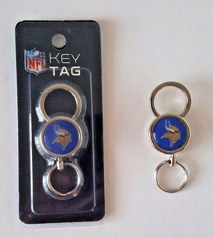 MINNESOTA VIKINGS DOUBLE ENDED KEYCHAIN 2.75" Cover