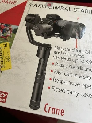 ZHIYUN Crane  3-Axis Handheld Gimbal Stabilizer For DSLR Cameras - Image 1 of 4