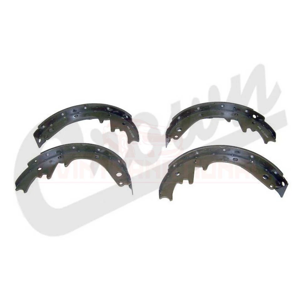 Juego de zapatas de freno y forro trasero Crown Automotive para Jeep J20 1974 Foto 1 de 1
