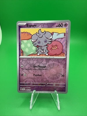 Espurr 084/191 Sv08: Surging Sparks Reverse Holo. Pokemon. D6 - Image 1 of 2