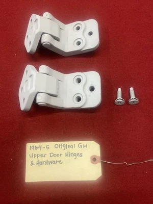 Bisagras de puerta superior originales GM Oldsmobile 1964-65 Foto 1 de 4
