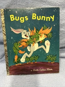 Bugs Bunny 1949 Little Golden Book ERSTAUSGABE Vintage 1940er Looney Tunes BS5 - Bild 1 von 12