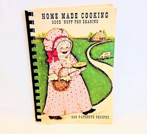 1989 Home Made Cooking Good Nuff For Sharing Our Favorite Recipes Cookbook - Bild 1 von 3