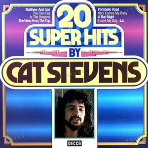Cat Stevens - 20 Super Hits By Cat Stevens LP (VG/VG) .* - Picture 1 of 1
