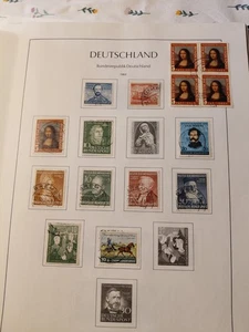Bund 1949-1977 gestempelt in Vordruckalbum - Bild 1 von 9
