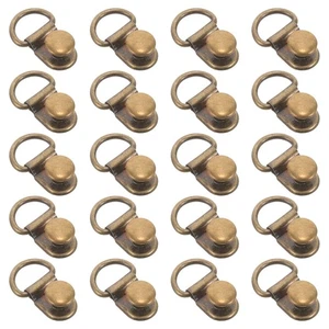 20 Stück Schnürhaken Schnürsenkel Schnallen Stiefelhaken Stiefelhaken Schnürbeschläge - Bild 1 von 12